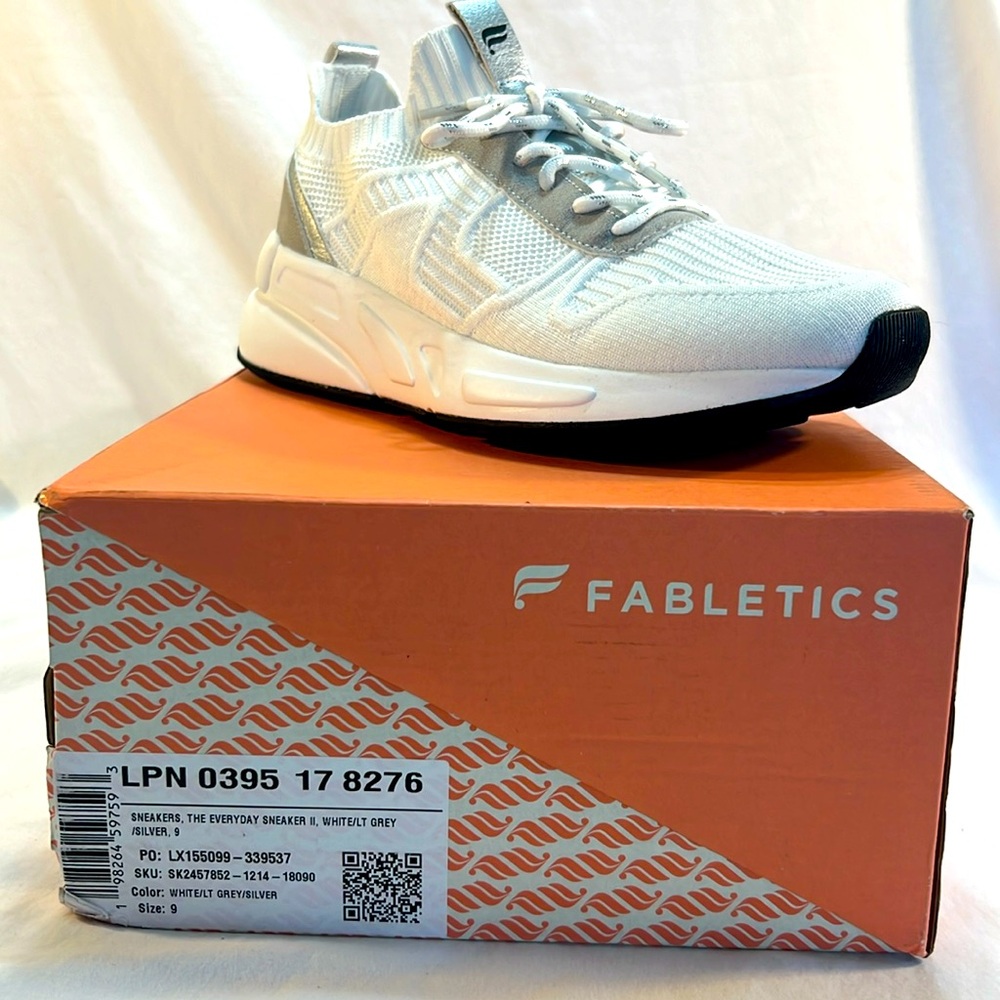 NWT Fabletics White Athletic Shoes